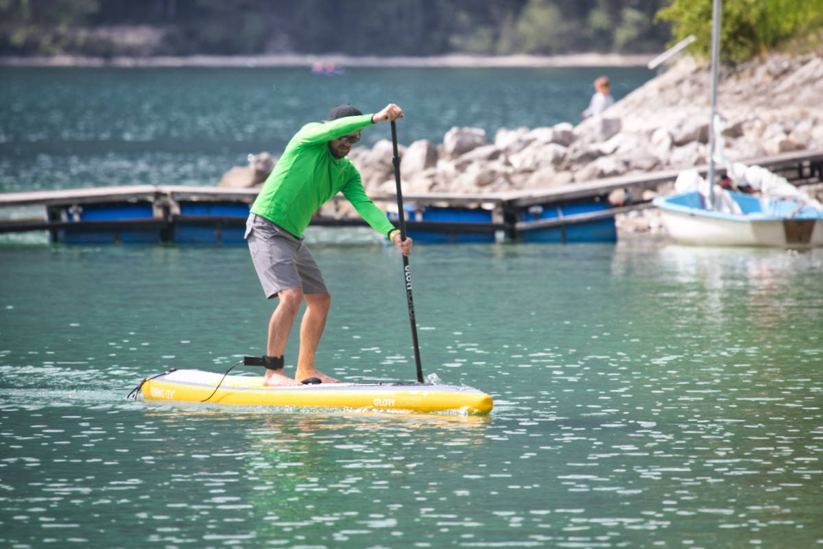 Gloryboards Touring SUp Board Action